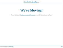 Tablet Screenshot of breadfruitopenspaces.com